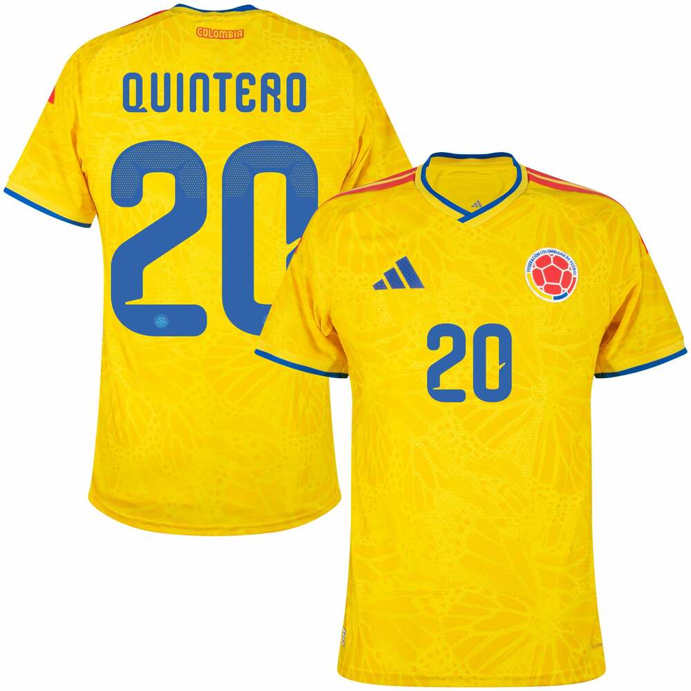 Maillot Colombie Domicile 2026 2027 Quintero (1)