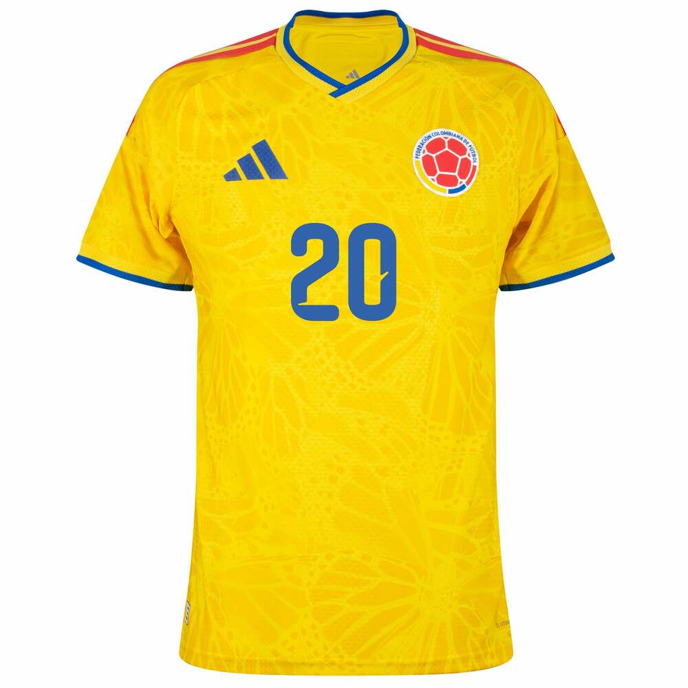 Maillot Colombie Domicile 2026 2027 Quintero (3)