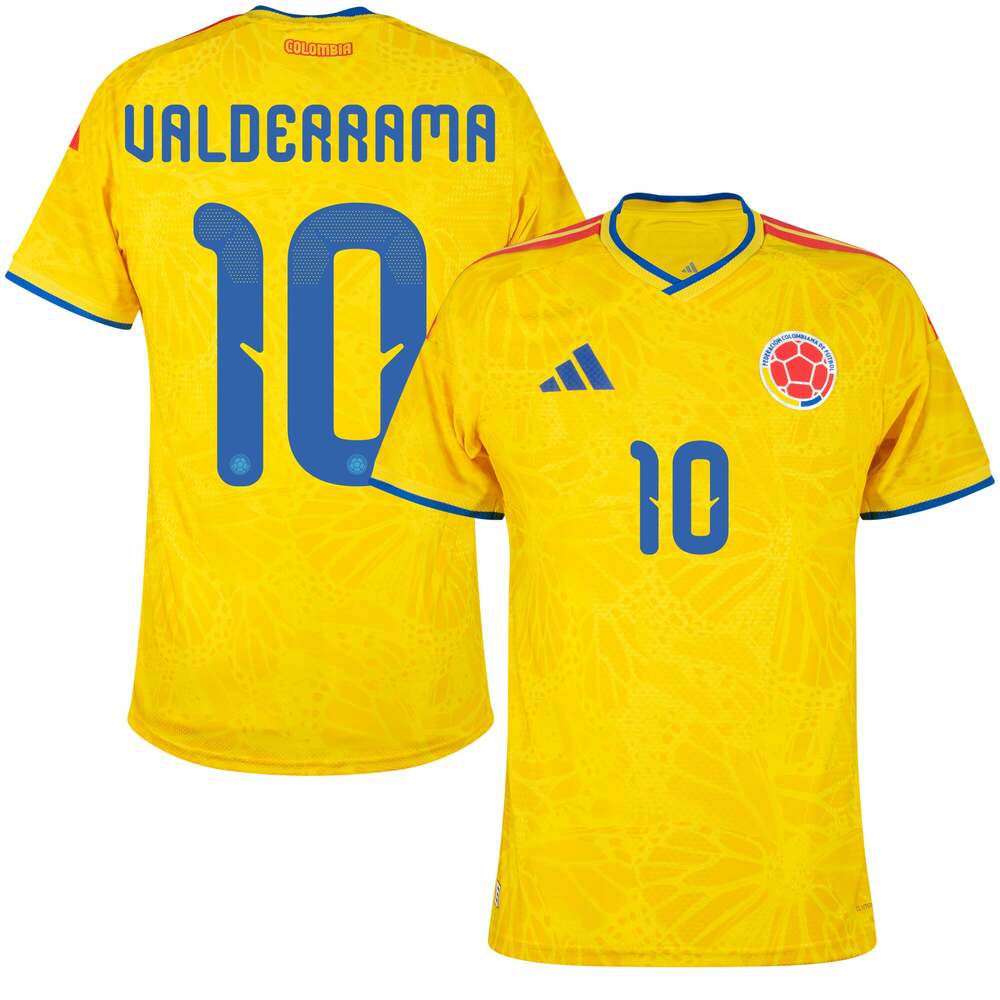 Maillot Colombie Domicile 2026 2027 Valderrama (1)