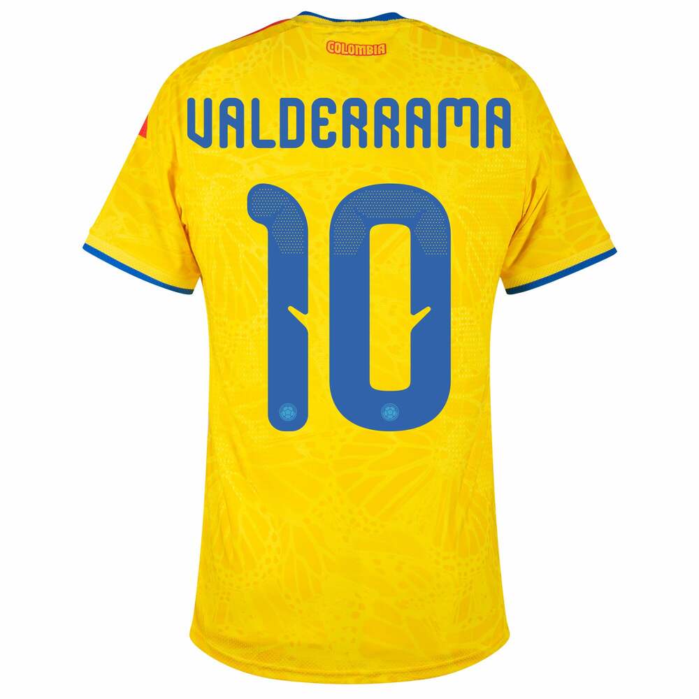 Maillot Colombie Domicile 2026 2027 Valderrama (2)