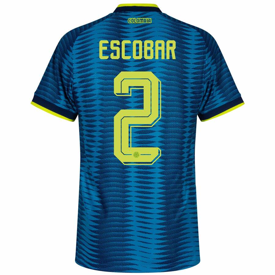 Maillot Colombie Exterieur 2026 2027 Escobar (3)