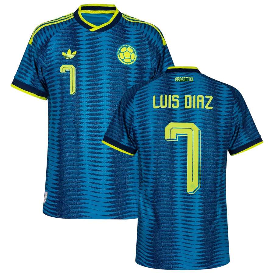 Maillot Colombie Exterieur 2026 2027 Luis Diaz (1)