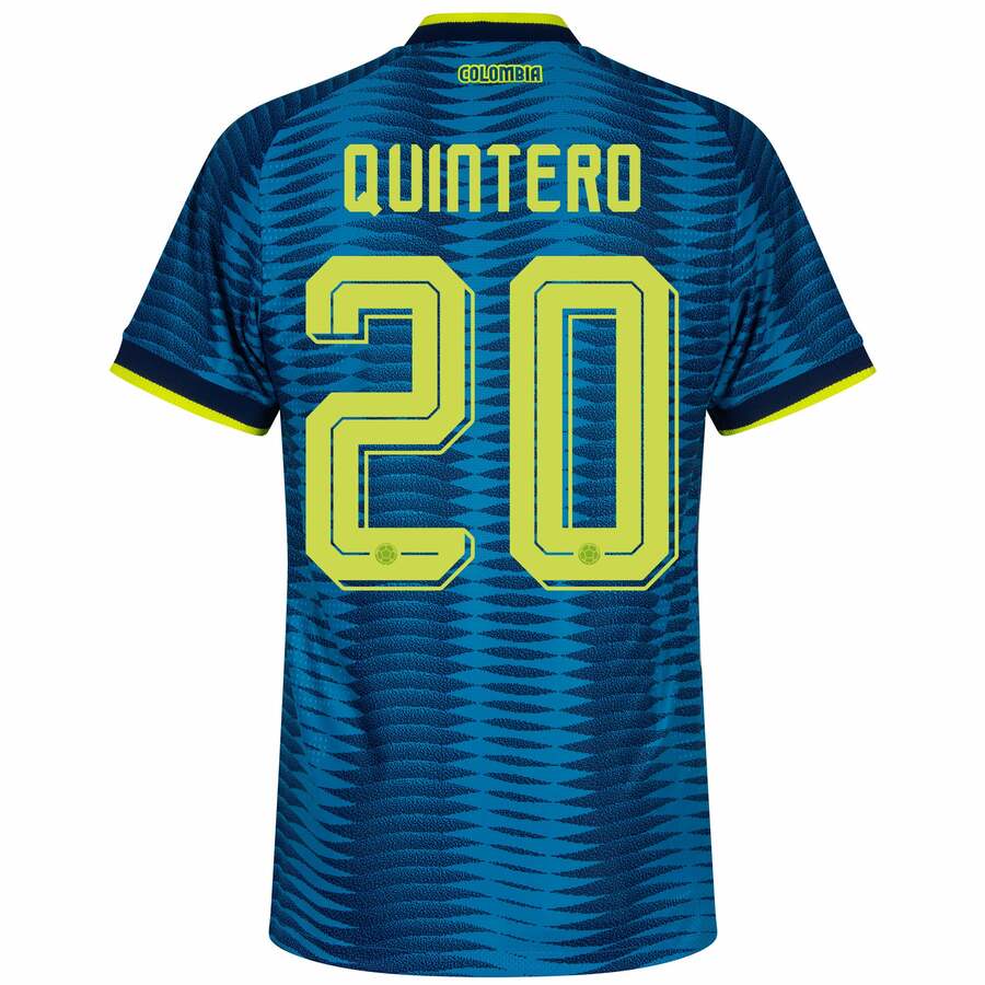 Maillot Colombie Exterieur 2026 2027 Quintero (2)