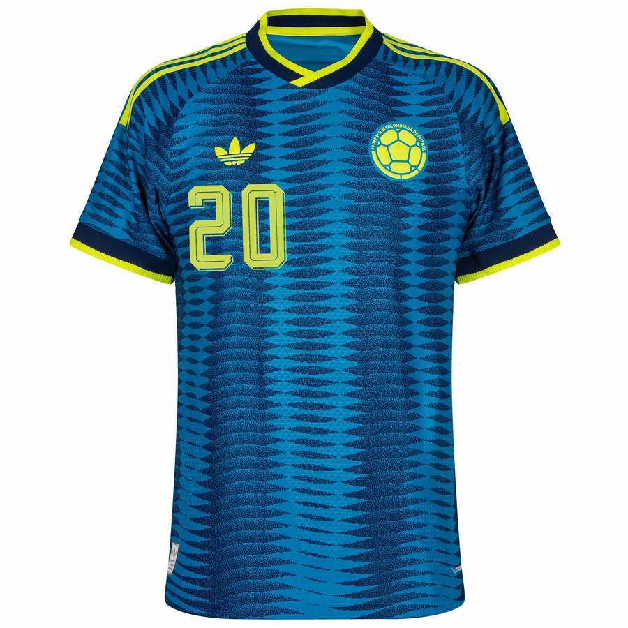 Maillot Colombie Exterieur 2026 2027 Quintero (3)