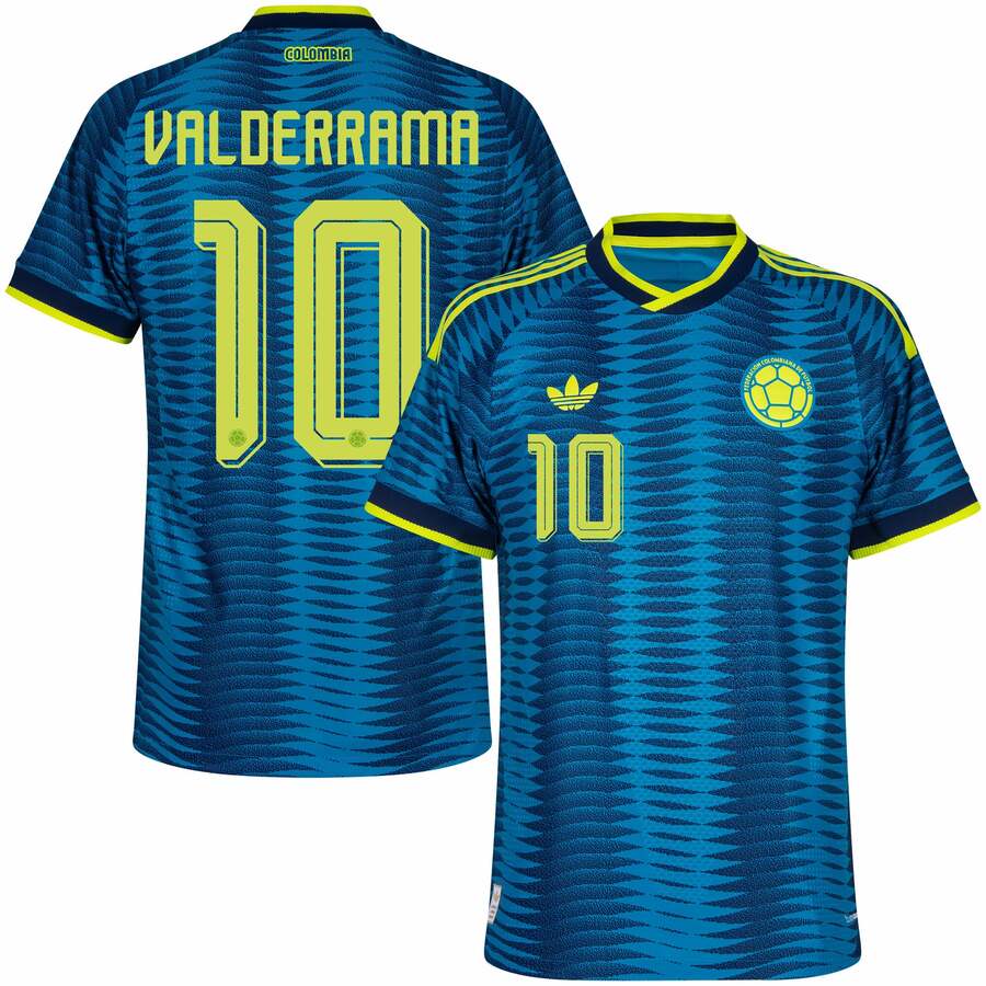 Maillot Colombie Exterieur 2026 2027 Valderrama (1)