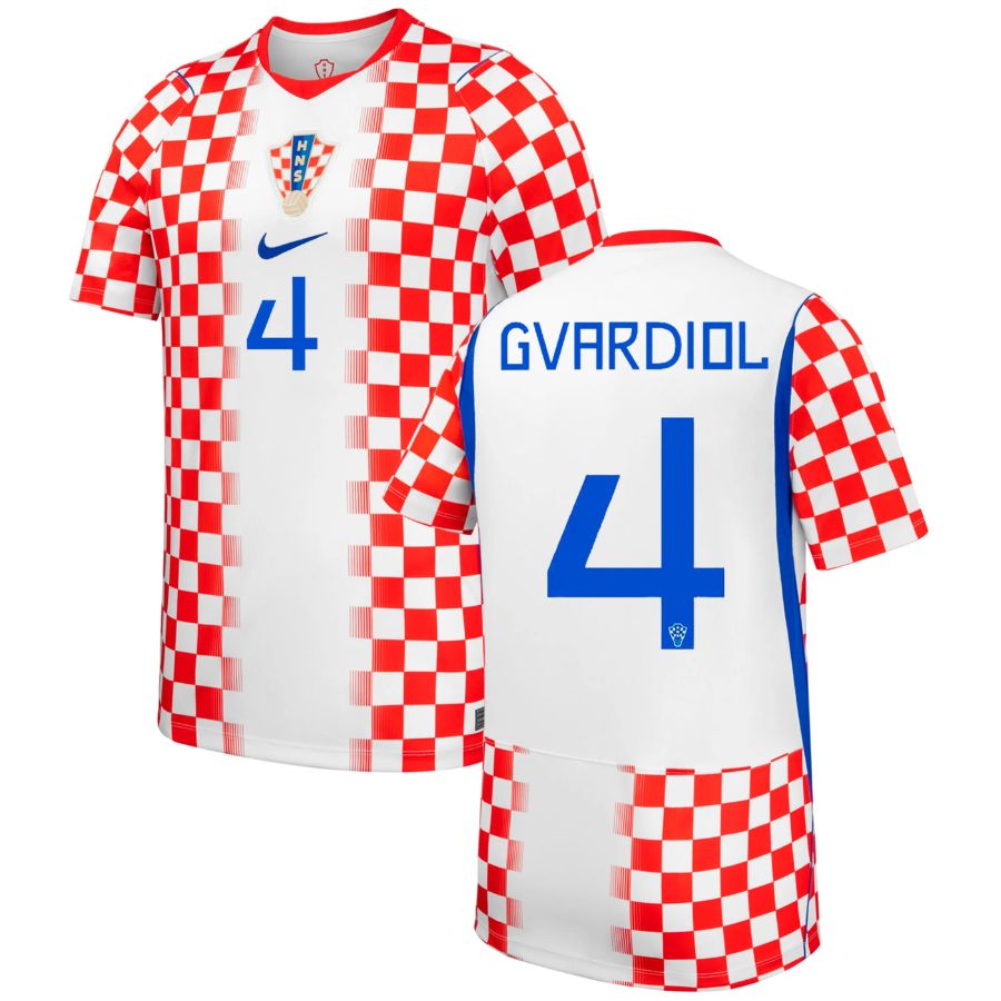 Maillot Croatie Domicile 2026 2027 Gvardiol (1)