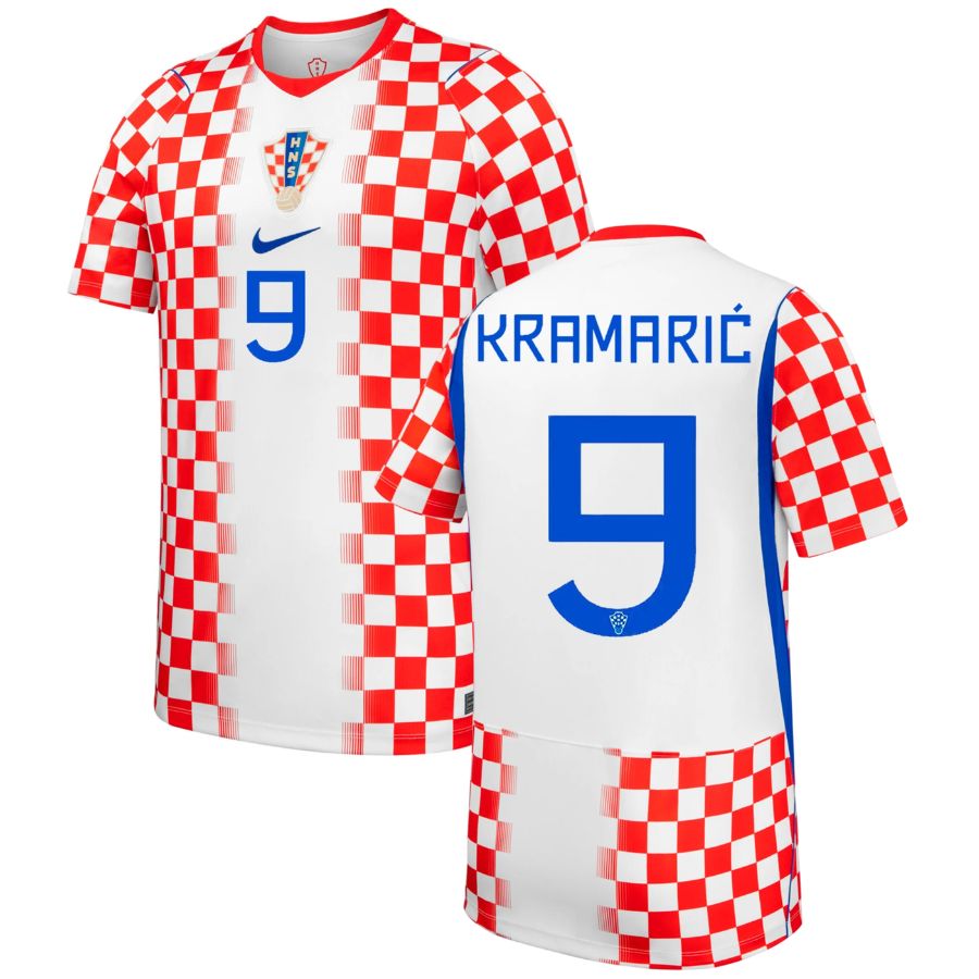 Maillot Croatie Domicile 2026 2027 Kramaric (1)