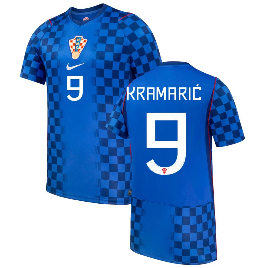 Maillot Croatie Exterieur 2026 2027 Kramaric (1)