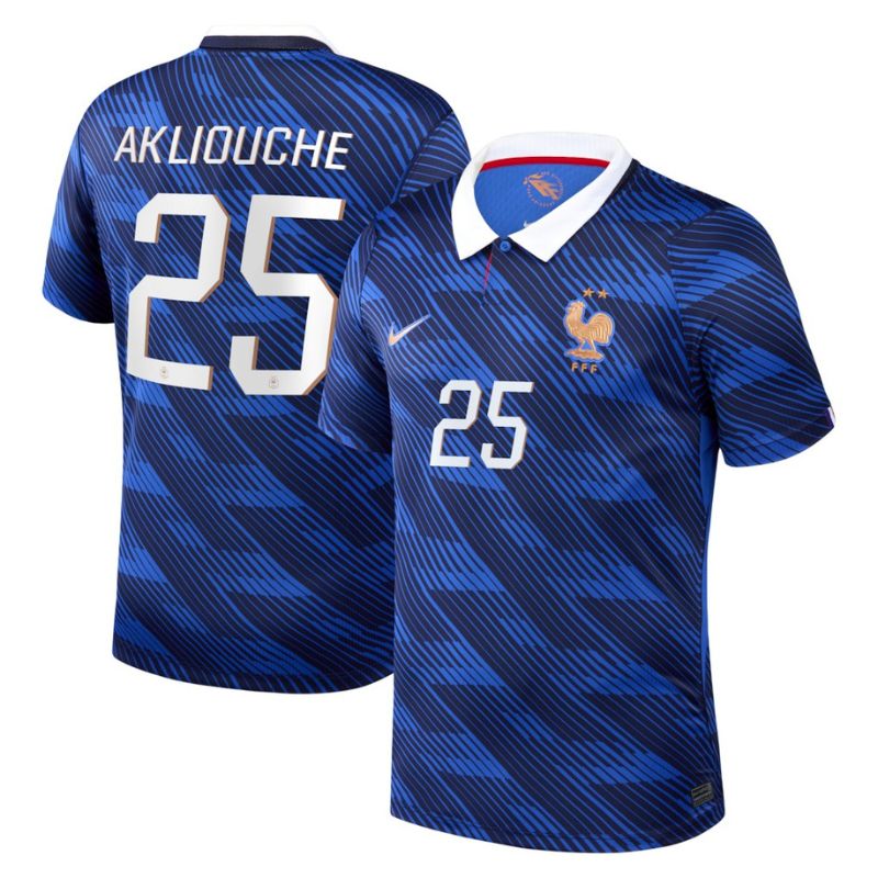 Maillot Equipe de France Domicile Coupe du Monde 2026 Akliouche (1)
