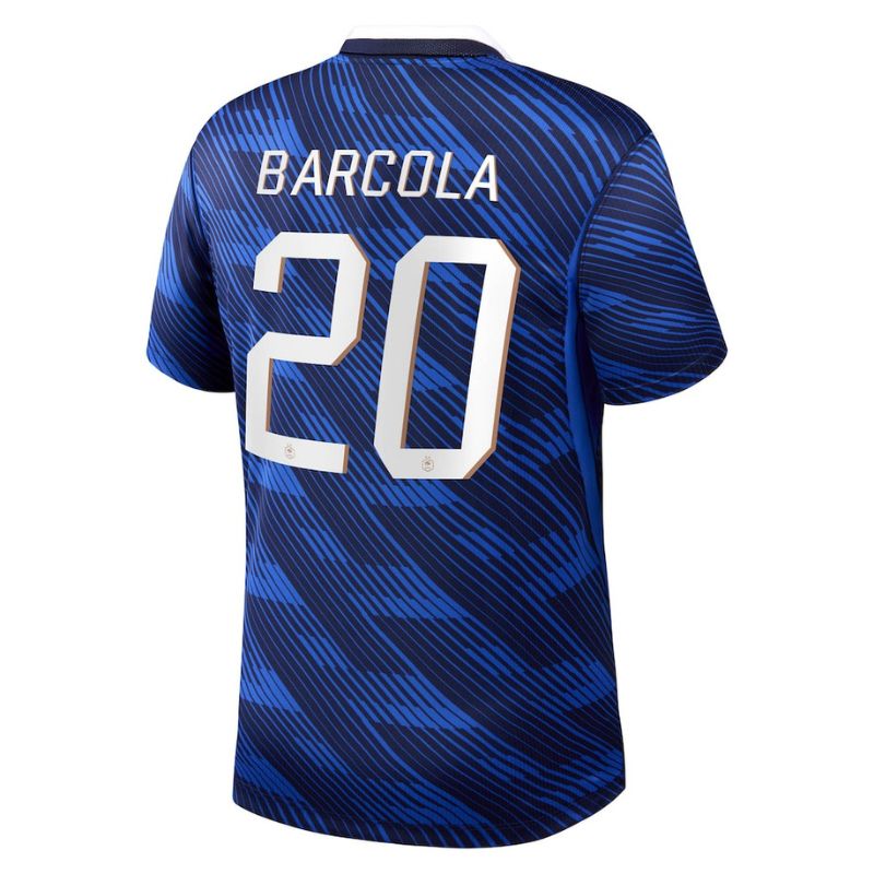 Maillot Equipe de France Domicile Coupe du Monde 2026 Barcola (2)