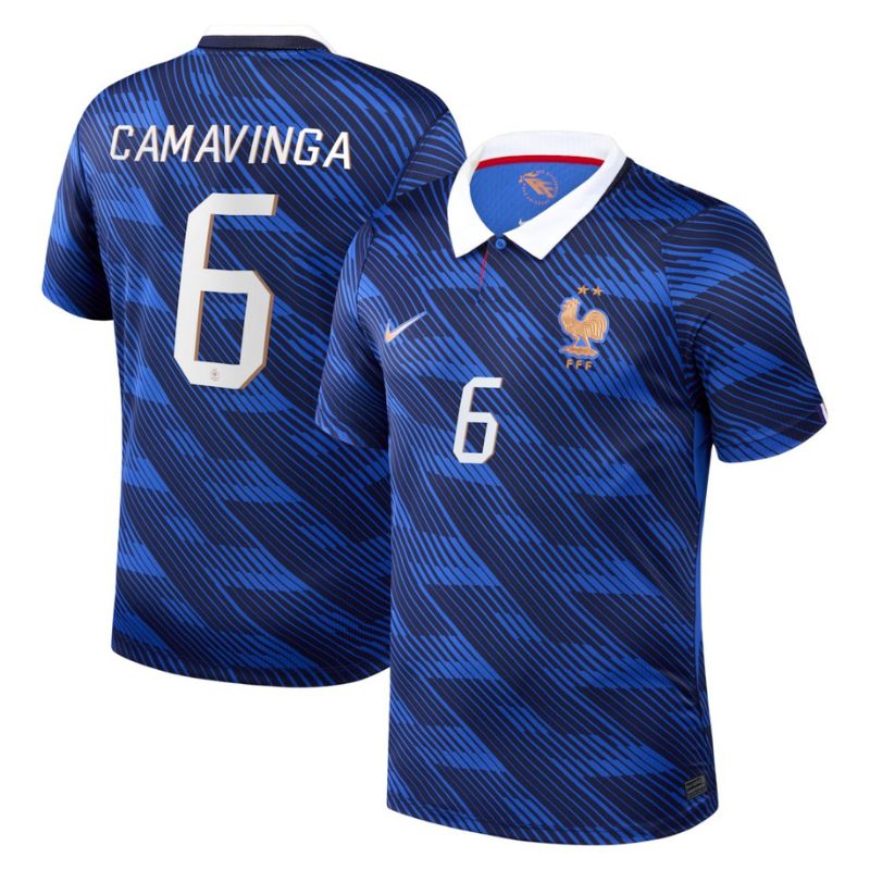 Maillot Equipe de France Domicile Coupe du Monde 2026 Camavinga (1)