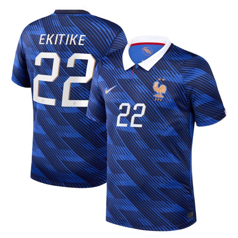 Maillot Equipe de France Domicile Coupe du Monde 2026 Ekitike (1)