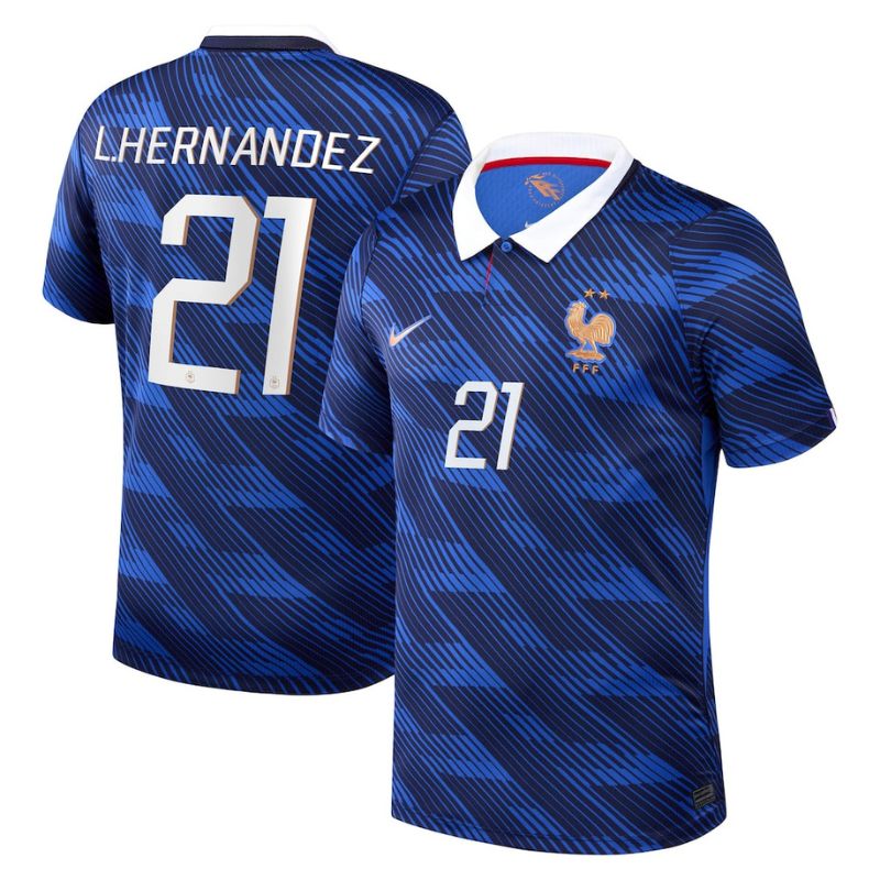 Maillot Equipe de France Domicile Coupe du Monde 2026 Lucas Hernandez