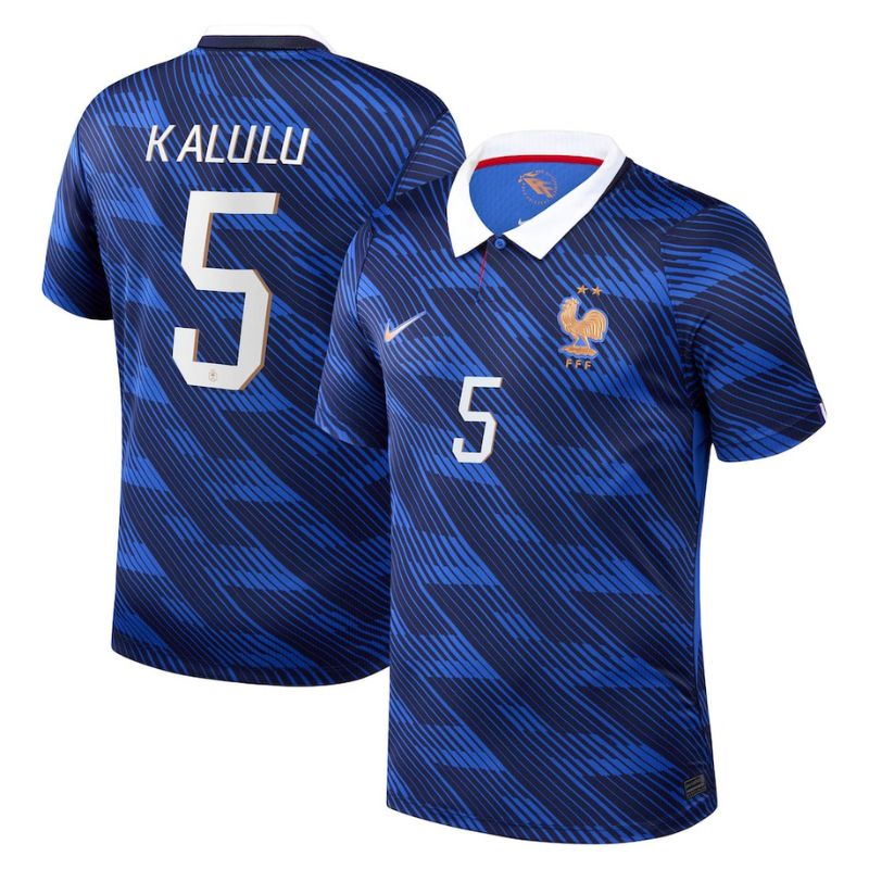 Maillot Equipe de France Domicile Coupe du Monde 2026 Kalulu (1)