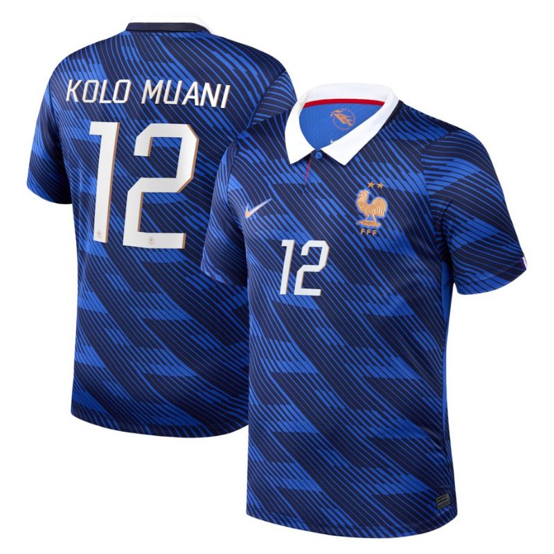 Maillot Equipe de France Domicile Coupe du Monde 2026 Kolo Muani (1)