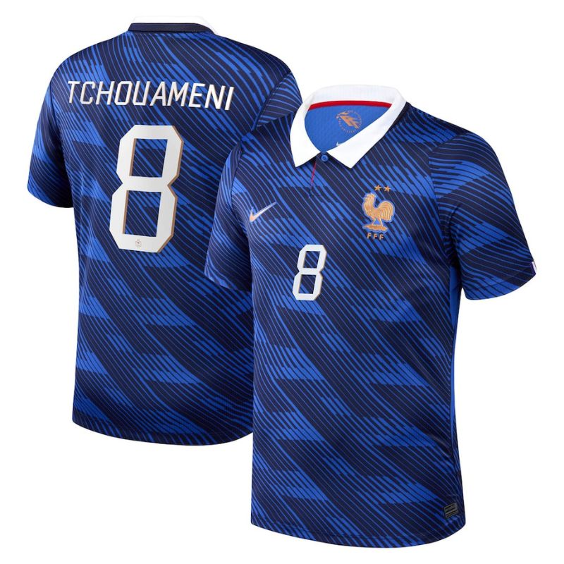 Maillot Equipe de France Domicile Coupe du Monde 2026 Tchouameni (1)