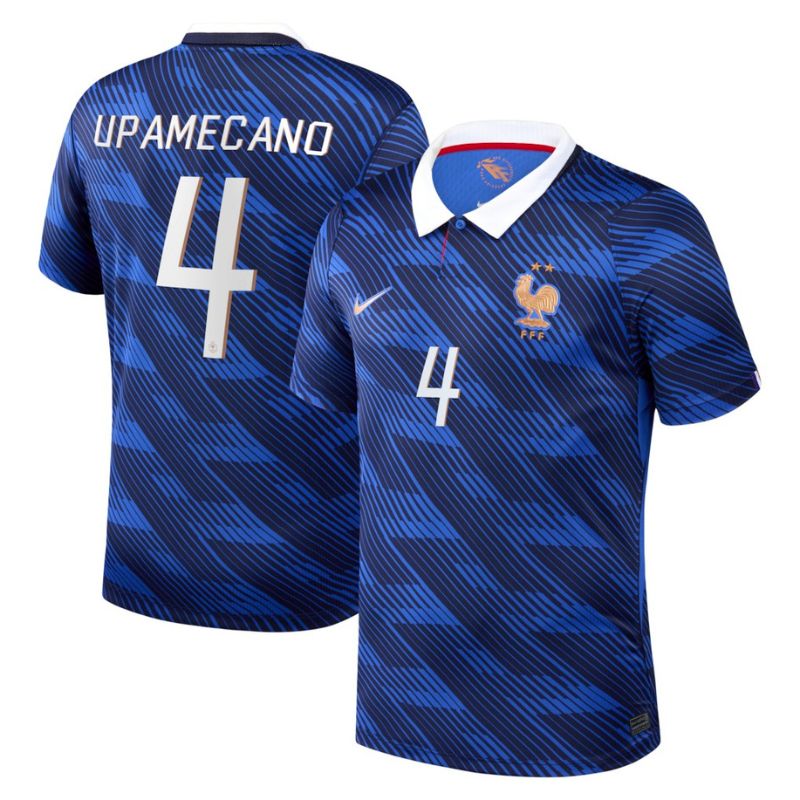 Maillot Equipe de France Domicile Coupe du Monde 2026 Upamecano (1)