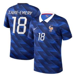 Maillot Equipe de France Domicile Coupe du Monde 2026 Zaire Emery