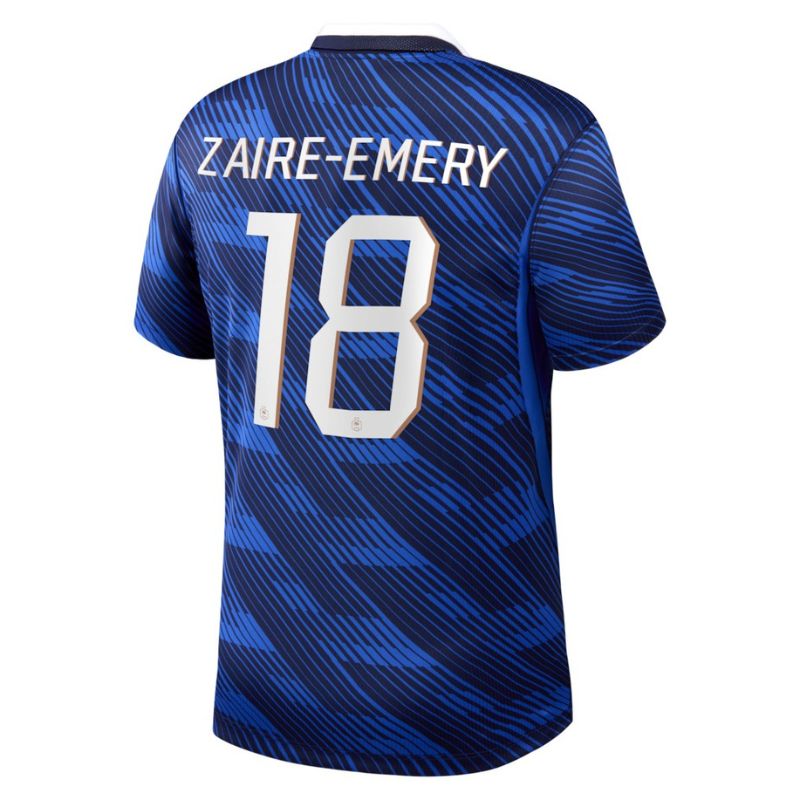 Maillot Equipe de France Domicile Coupe du Monde 2026 Zaire Emery (2)