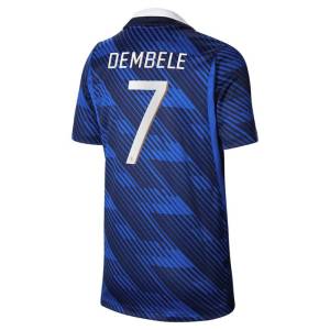 Maillot Equipe de France Enfant Domicile Coupe du Monde 2026 Dembele (2)