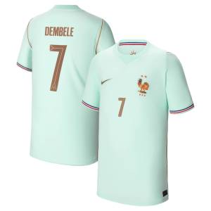 Maillot Equipe de France Enfant Exterieur Coupe du Monde 2026 Dembele