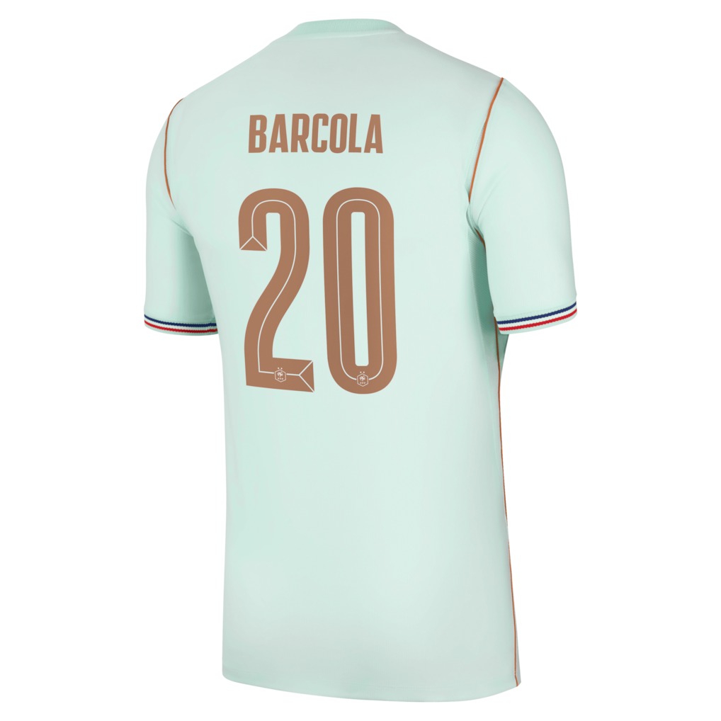 Maillot Equipe de France Exterieur Coupe du Monde 2026 Barcola (2)