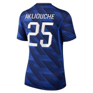 Maillot Equipe de France Femme Domicile Coupe du Monde 2026 Akliouche (2)