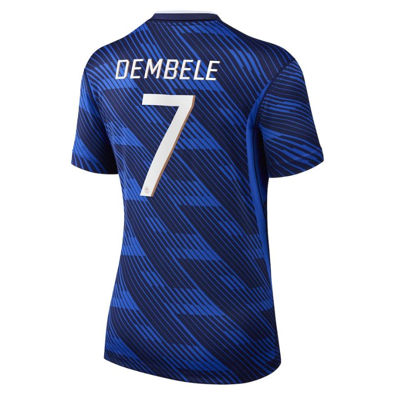 Maillot Equipe de France Femme Domicile Coupe du Monde 2026 Dembele (2)