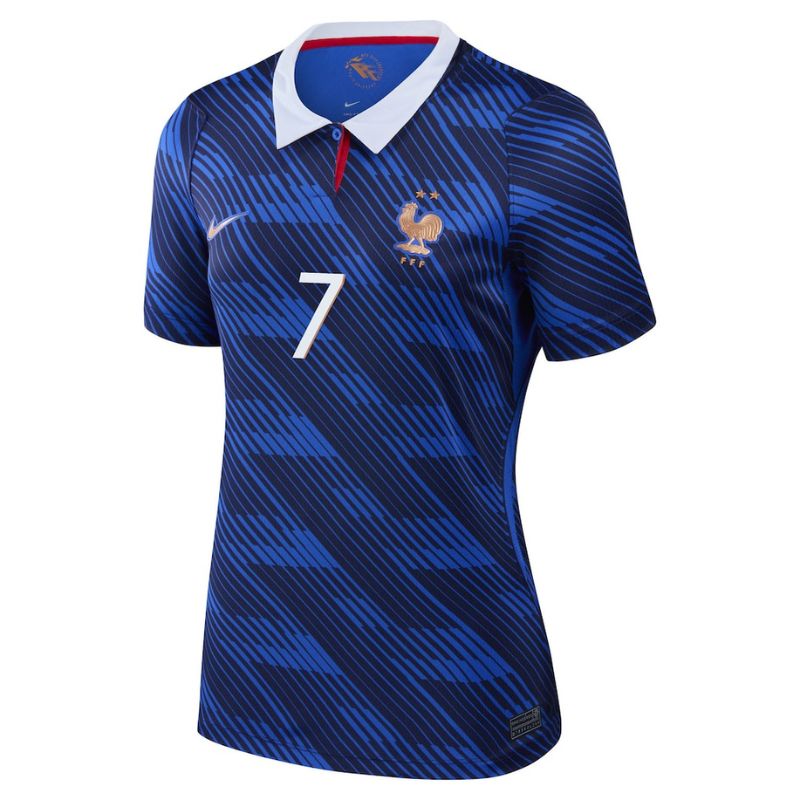 Maillot Equipe de France Femme Domicile Coupe du Monde 2026 Dembele (3)