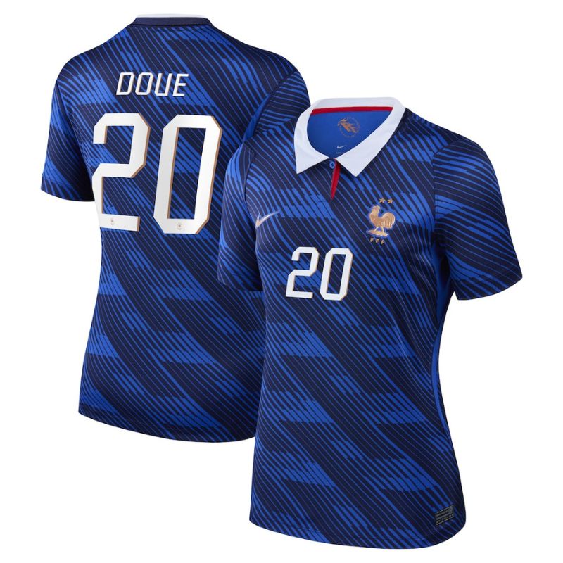 Maillot Equipe de France Femme Domicile Coupe du Monde 2026 Doue (1)