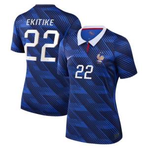 Maillot Equipe de France Femme Domicile Coupe du Monde 2026 Ekitike