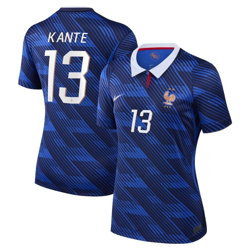 Maillot Equipe de France Femme Domicile Coupe du Monde 2026 Kante (1)