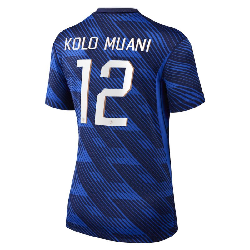 Maillot Equipe de France Femme Domicile Coupe du Monde 2026 Kolo Muani (2)