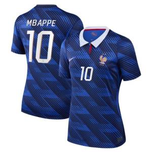 Maillot Equipe de France Femme Domicile Coupe du Monde 2026 Mbappe