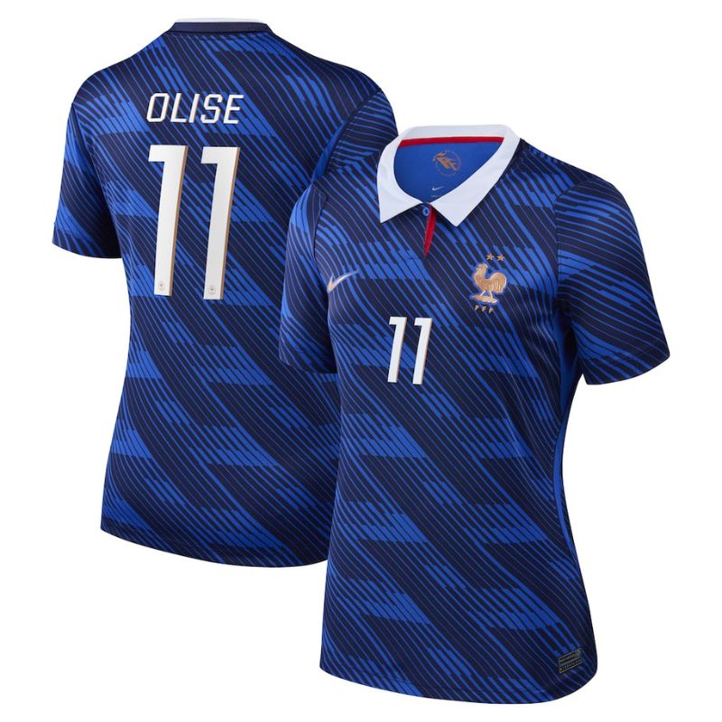 Maillot Equipe de France Femme Domicile Coupe du Monde 2026 Olise (1)