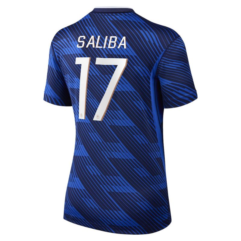 Maillot Equipe de France Femme Domicile Coupe du Monde 2026 Saliba (2)
