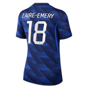 Maillot Equipe de France Femme Domicile Coupe du Monde 2026 Zaire Emery (2)