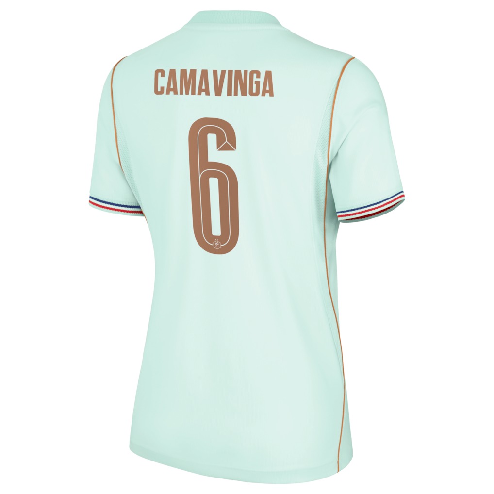 Maillot Equipe de France Femme Exterieur Coupe du Monde 2026 Camavinga (3)