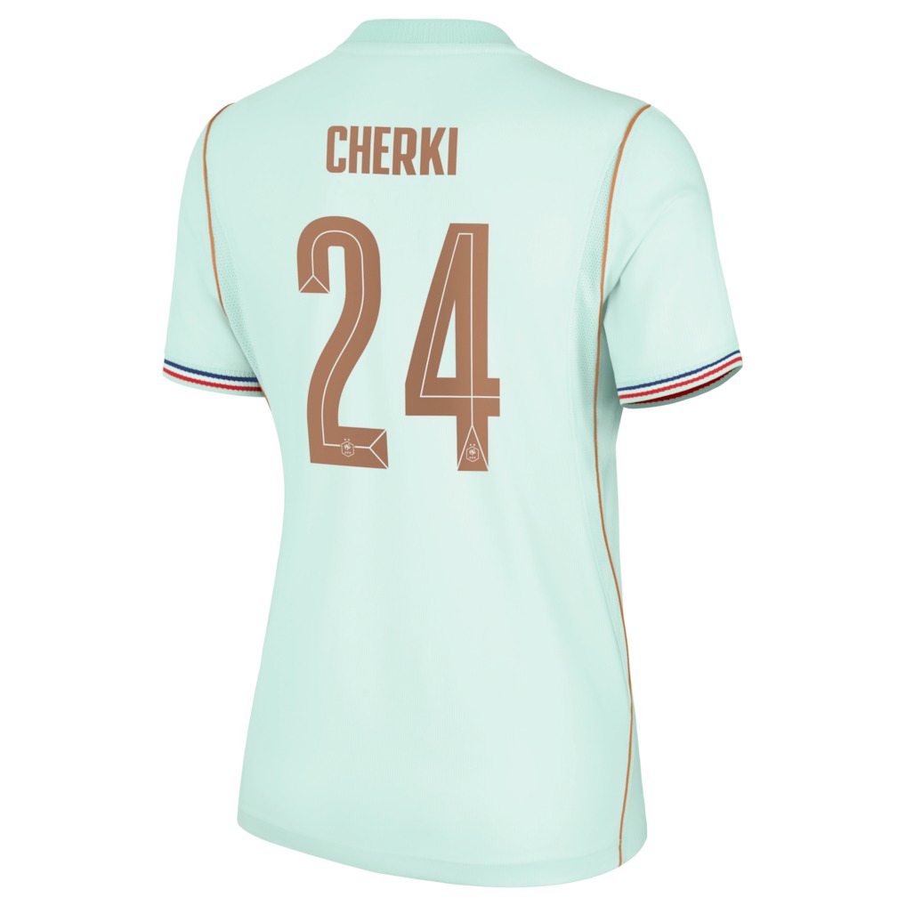 Maillot Equipe de France Femme Exterieur Coupe du Monde 2026 Cherki (3)