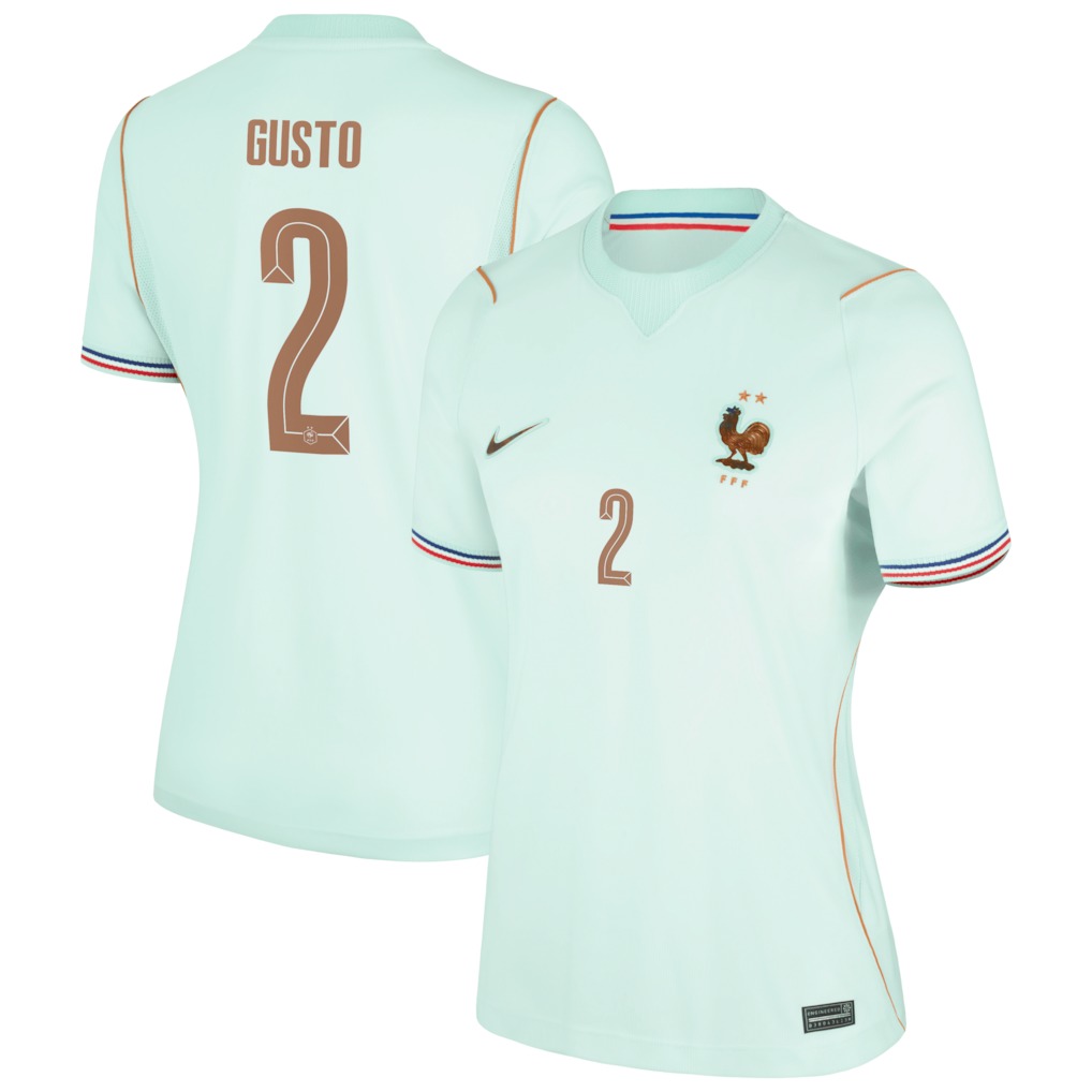 Maillot Equipe de France Femme Exterieur Coupe du Monde 2026 Gusto (1)