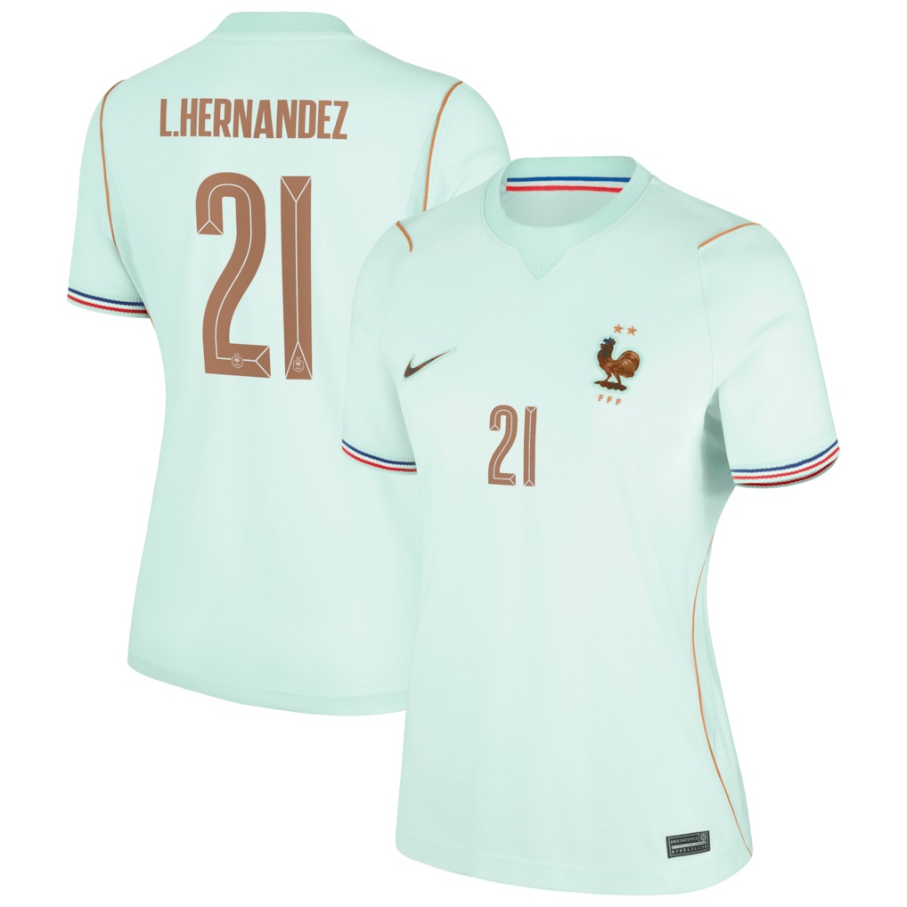 Maillot Equipe de France Femme Exterieur Coupe du Monde 2026 Lucas Hernandez (1)