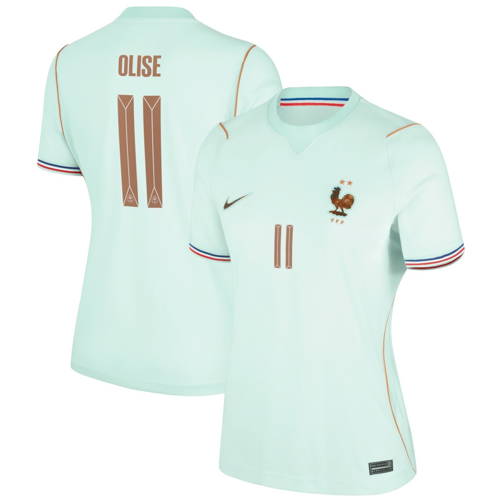 Maillot Equipe de France Femme Exterieur Coupe du Monde 2026 Olise (1)