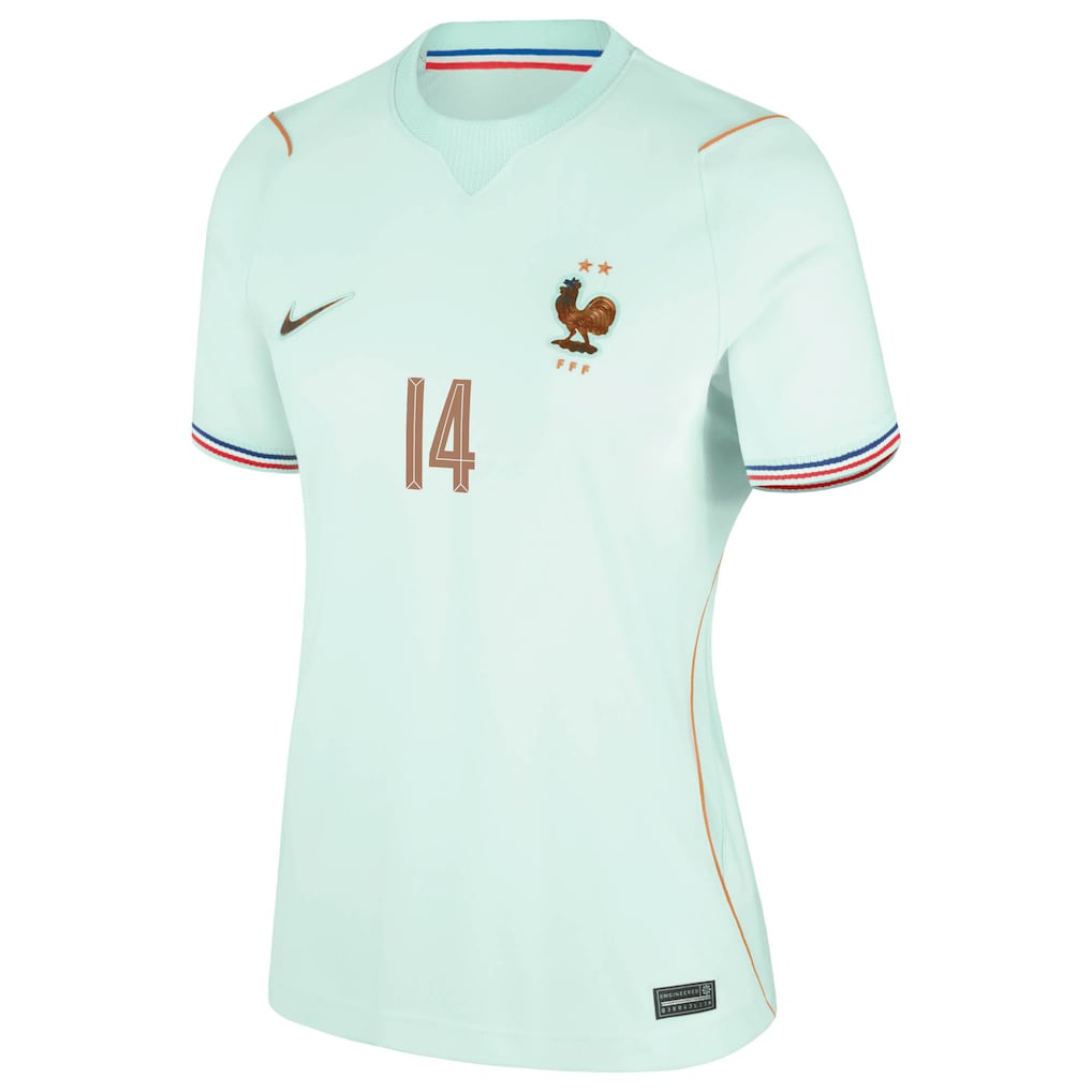 Maillot Equipe de France Femme Exterieur Coupe du Monde 2026 Rabiot (2)