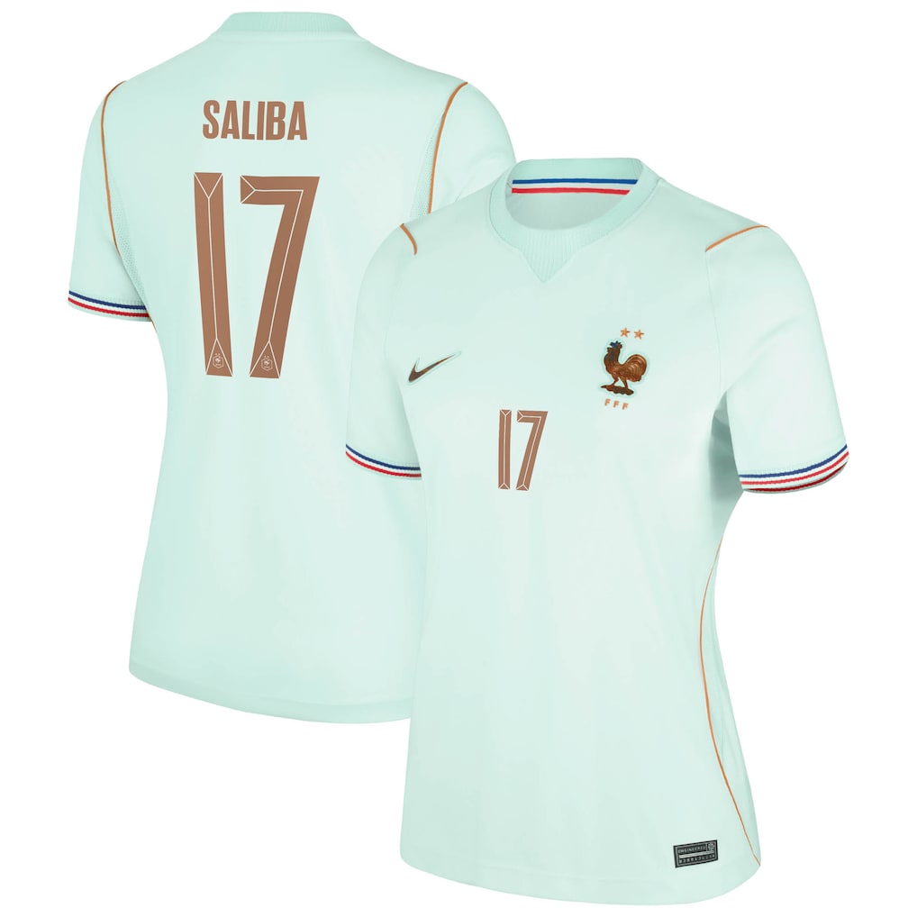 Maillot Equipe de France Femme Exterieur Coupe du Monde 2026 Saliba (1)