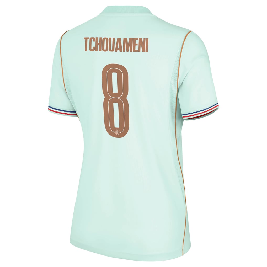 Maillot Equipe de France Femme Exterieur Coupe du Monde 2026 Tchouameni (3)