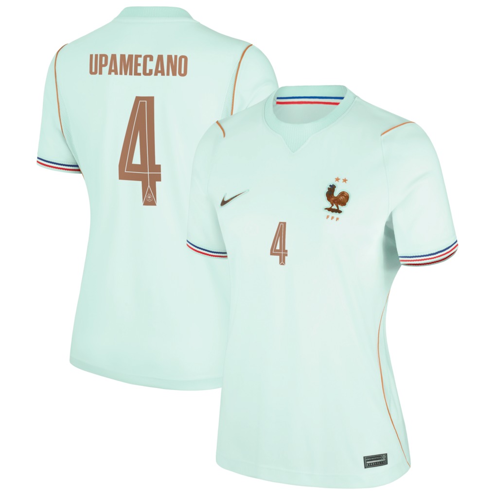 Maillot Equipe de France Femme Exterieur Coupe du Monde 2026 Upamecano (1)