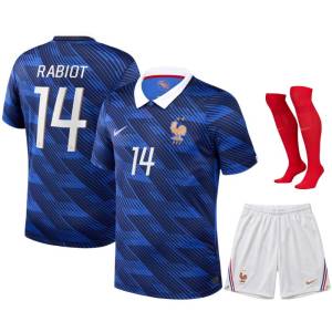 Maillot Equipe de France Kit Enfant Domicile Coupe du Monde 2026 Rabiot