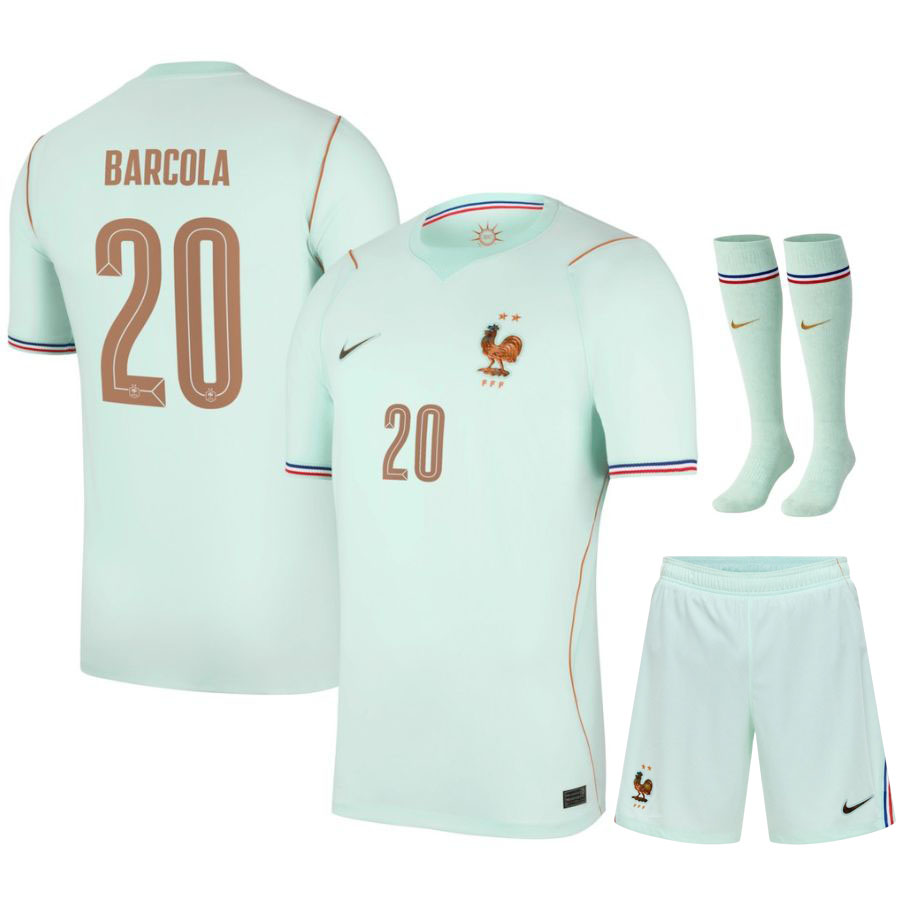 Maillots France Joueurs – kit enfant ext joueur