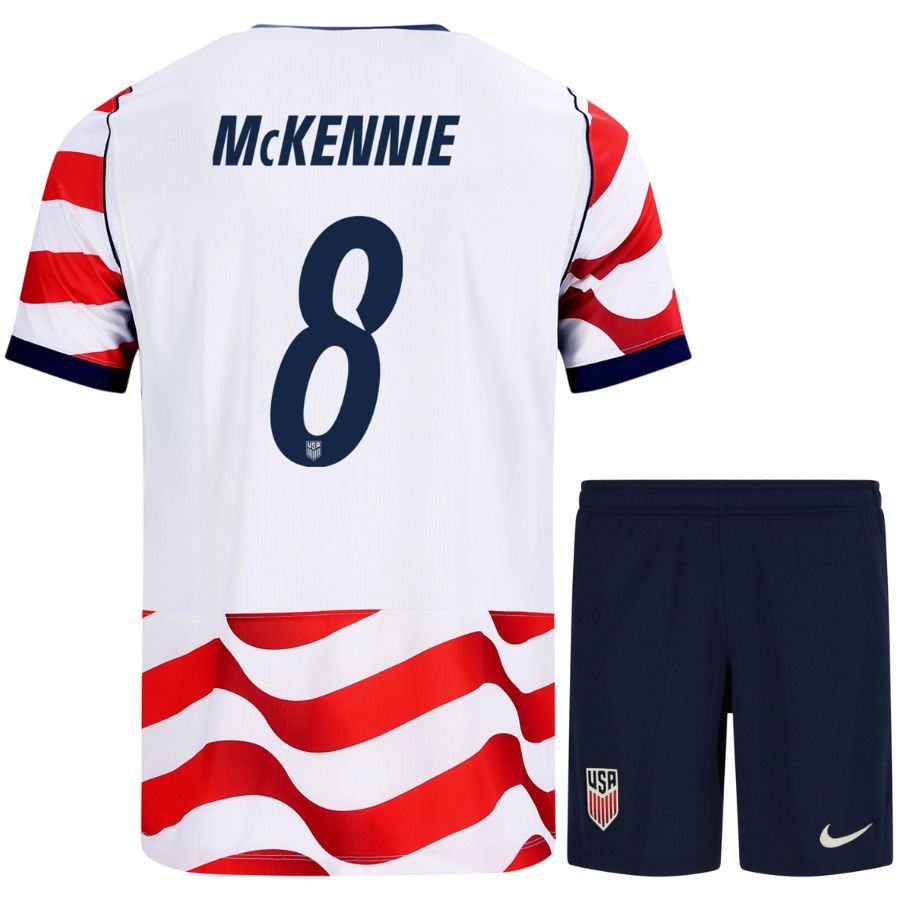 Maillot Kit Enfant USA Domicile 2026 2027 McKennie