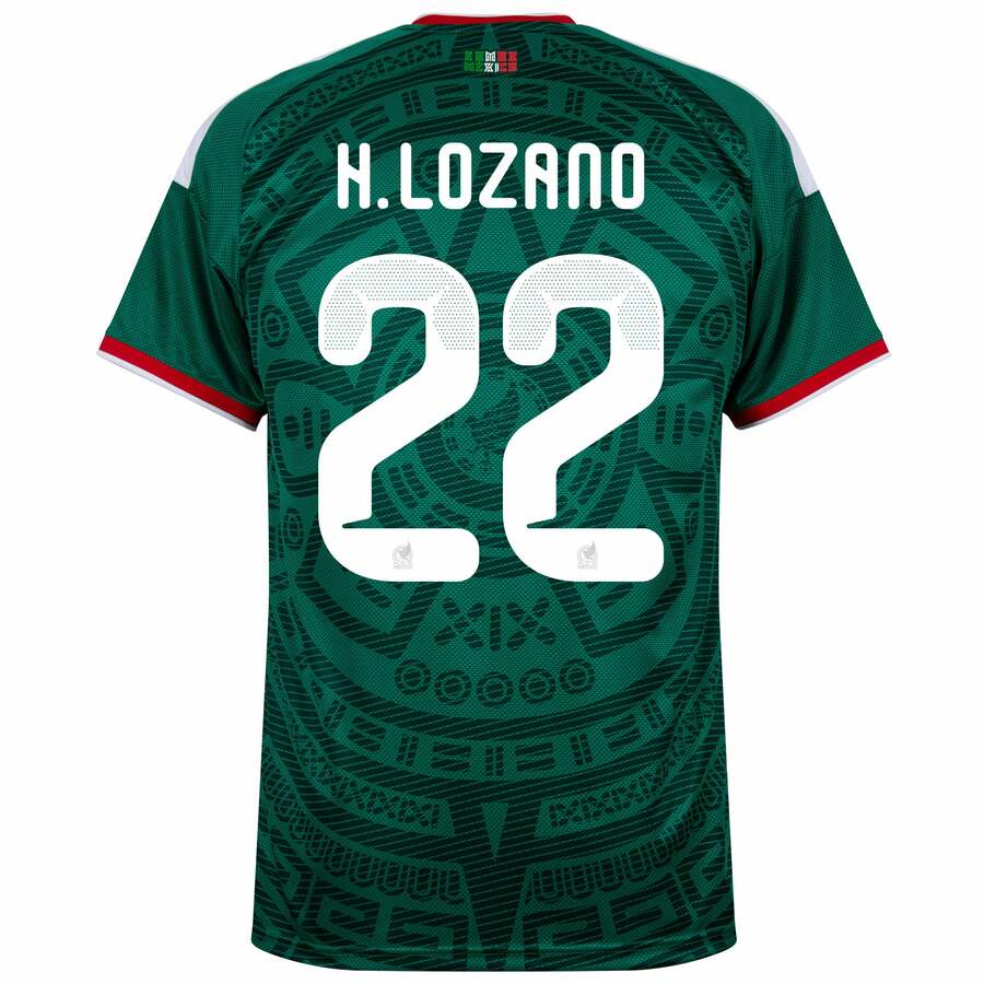 Maillot Mexique Domicile 2026 2027 Lozano (3)